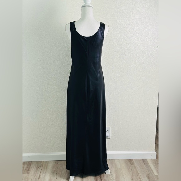 All Saints Cody Round Neck Maxi Slip Dress Size 6 - Picture 6 of 9